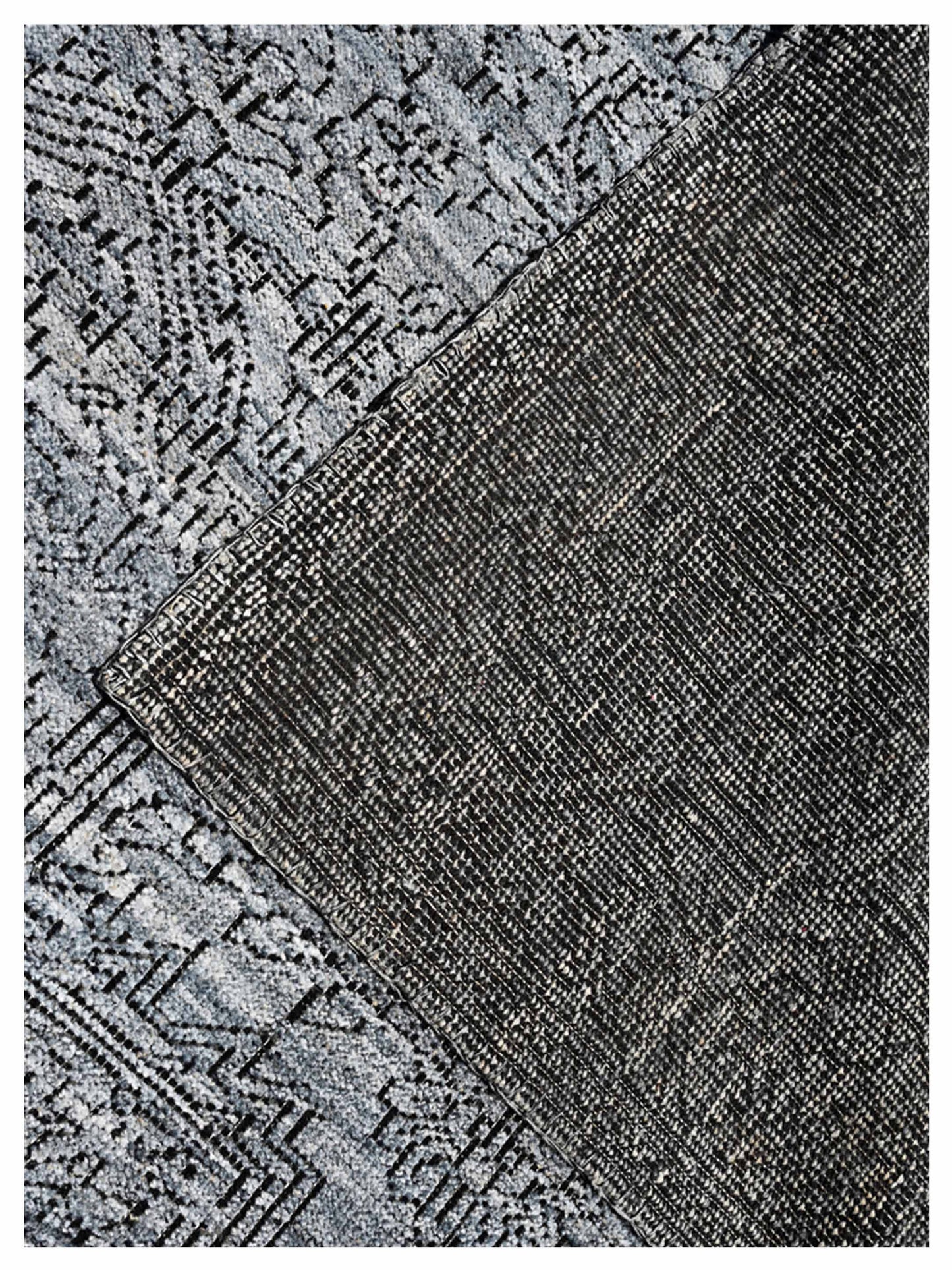 Artisan Serenade Grey Black Transitional Knotted Rug - Rugs - Artisan - Atlanta Designer Rugs