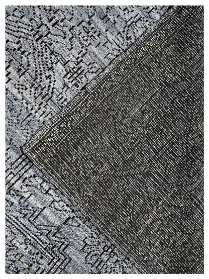 Artisan Serenade Grey Black Transitional Knotted Rug - Rugs - Artisan - Atlanta Designer Rugs