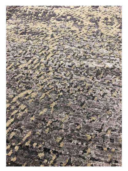 Artisan Dakota Charcoal Transitional Knotted Rug - Rugs - Artisan - Atlanta Designer Rugs