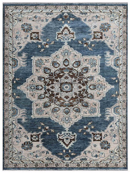 Artisan Aimee AB-204 Black Traditional Knotted Rug