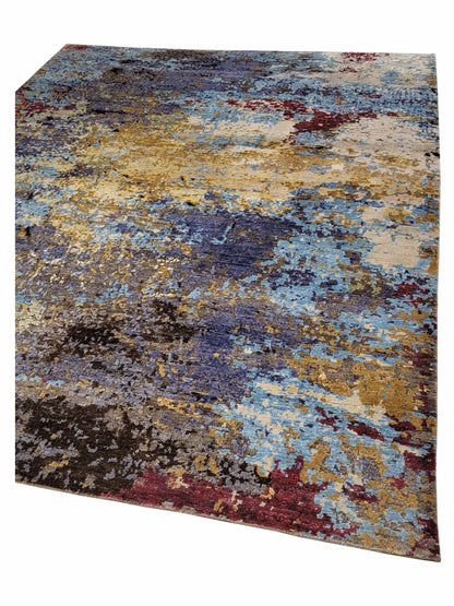 Artisan Toni Multi Transitional Knotted Rug - Rugs - Artisan - Atlanta Designer Rugs