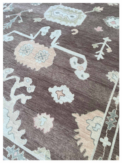 Artisan Blossom - 2 Brown Traditional Knotted Rug - Rugs - Artisan - Atlanta Designer Rugs