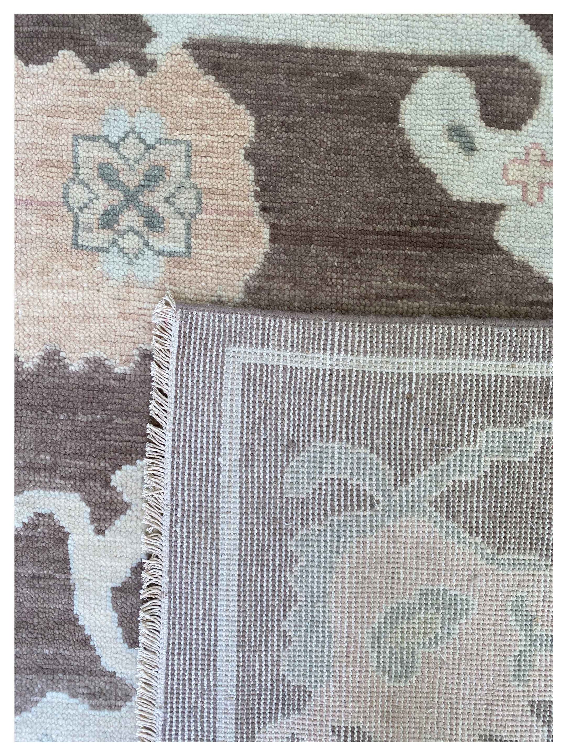 Artisan Blossom - 2 Brown Traditional Knotted Rug - Rugs - Artisan - Atlanta Designer Rugs