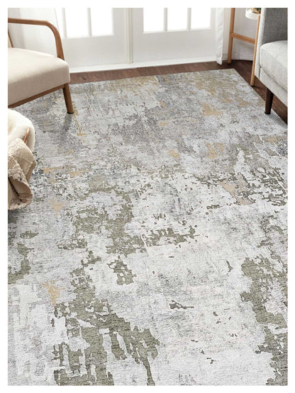 Artisan Tawny  Grey Beige Transitional Knotted Rug