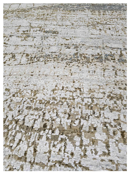 Artisan Tawny  Grey Lt.Gold Transitional Knotted Rug