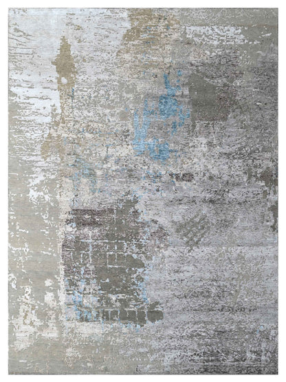 Artisan Tawny Beige Camel Contemporary Knotted Rug - Rugs - Artisan - Atlanta Designer Rugs
