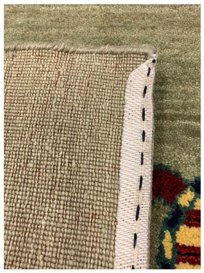 Artisan Lorraine Green Modern Knotted Rug - Rugs - Artisan - Atlanta Designer Rugs