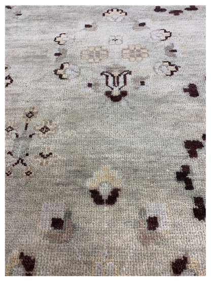 Artisan Uma Lt.Grey Traditional Knotted Rug - Rugs - Artisan - Atlanta Designer Rugs