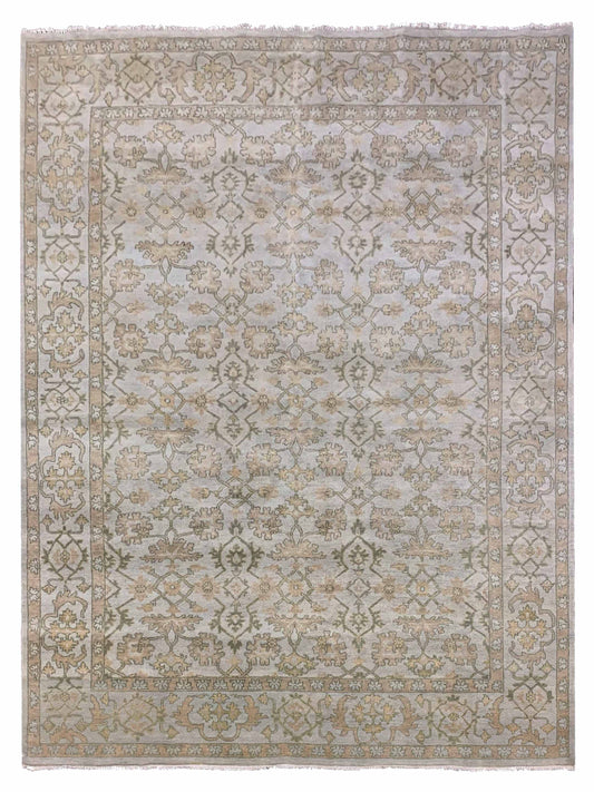 Artisan Emma OK-533 Silver Transitional Knotted Rug