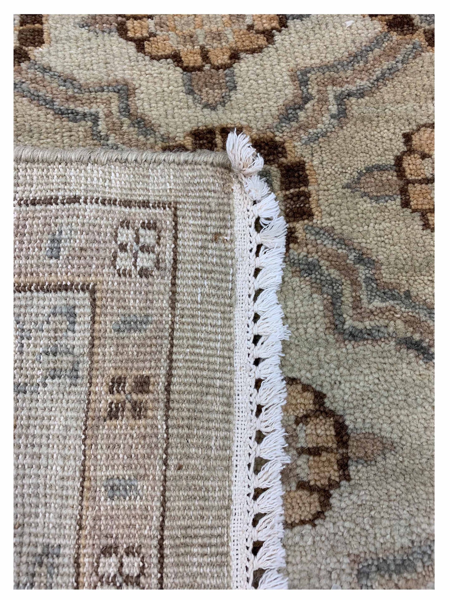 Artisan Uma  Beige  Traditional Knotted Rug
