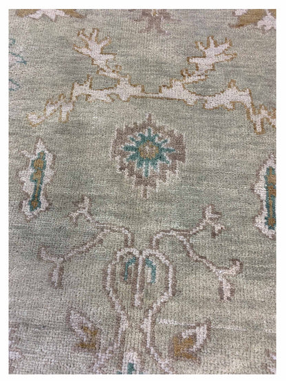 Artisan Uma Beige Brown Traditional Knotted Rug - Rugs - Artisan - Atlanta Designer Rugs
