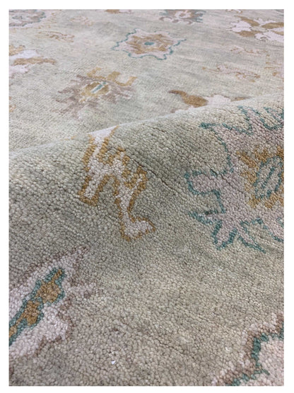 Artisan Uma Beige Brown Traditional Knotted Rug - Rugs - Artisan - Atlanta Designer Rugs