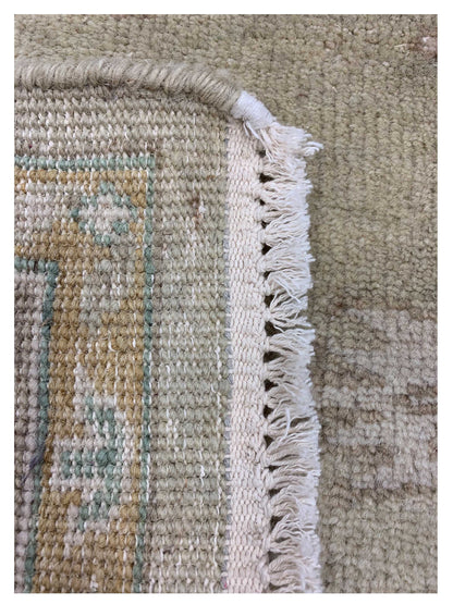 Artisan Uma Beige Brown Traditional Knotted Rug - Rugs - Artisan - Atlanta Designer Rugs