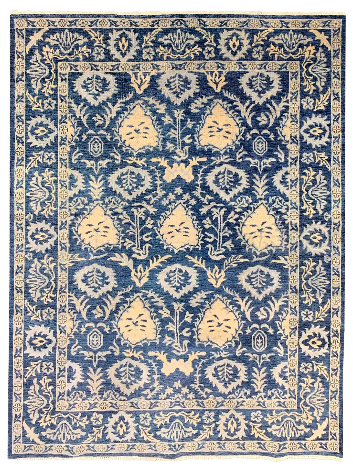 Artisan Emma OK-535 Navy Traditional Knotted Rug