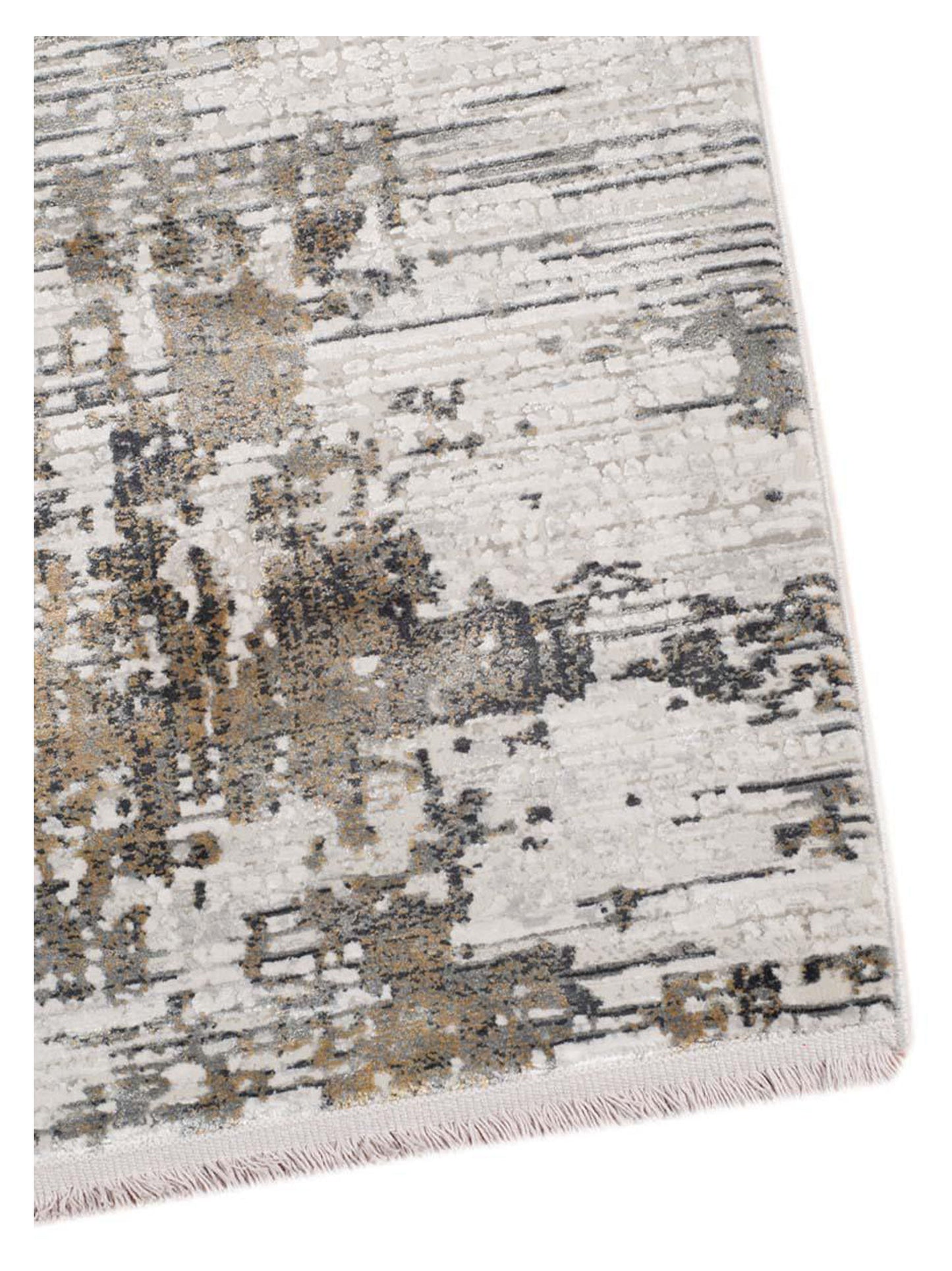 Limited Drew DD-652 IVORY GOLD Transitional Machinemade Rug
