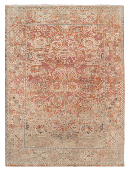 Limited Legacy Vintage LE-551 SOFT CAMEL Traditional Knotted Rug