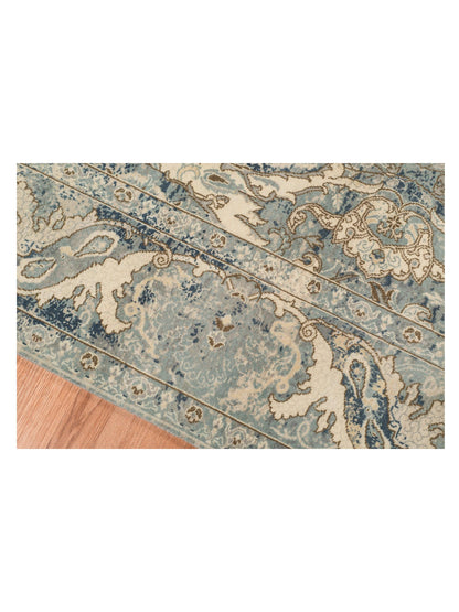 Limited Legacy Vintage LE-510 POLO BLUE Traditional Knotted Rugs