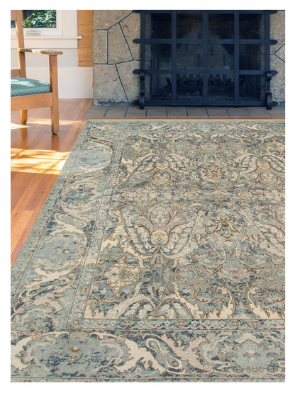 Limited Legacy Vintage LE-510 POLO BLUE Traditional Knotted Rugs