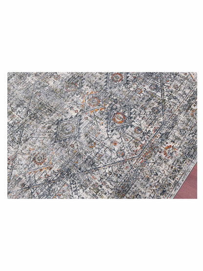 Limited Westonia WES-905 GRAY IVORY Transitional Machinemade Rug