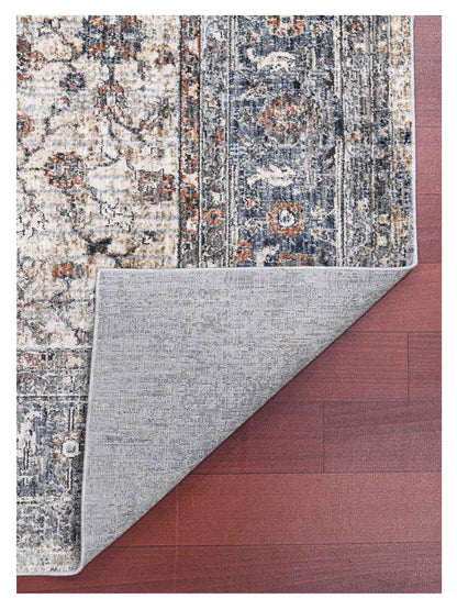 Limited Westonia WES-902 IVORY GRAY Transitional Machinemade Rug