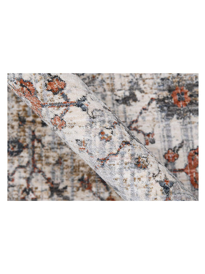 Limited Westonia WES-902 IVORY GRAY Transitional Machinemade Rug