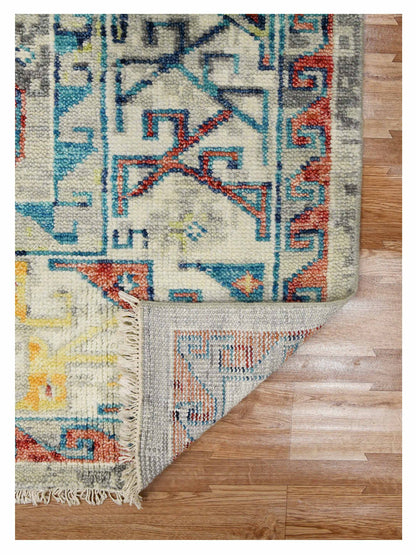 Limited Woodburn WOD-554 SILVER Traditional Knotted Rug