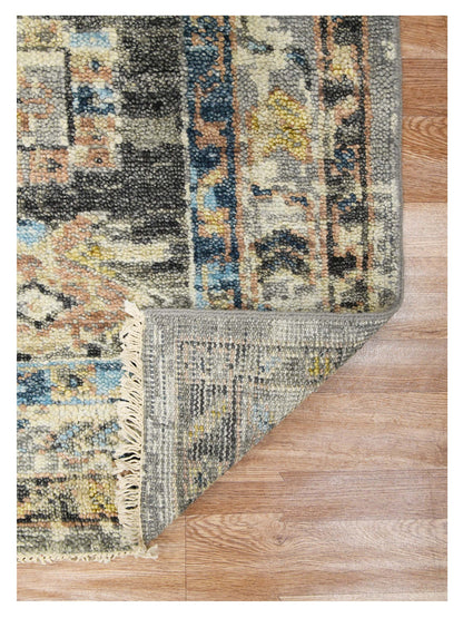 Limited Woodburn WOD-553 GRAY Traditional Knotted Rug