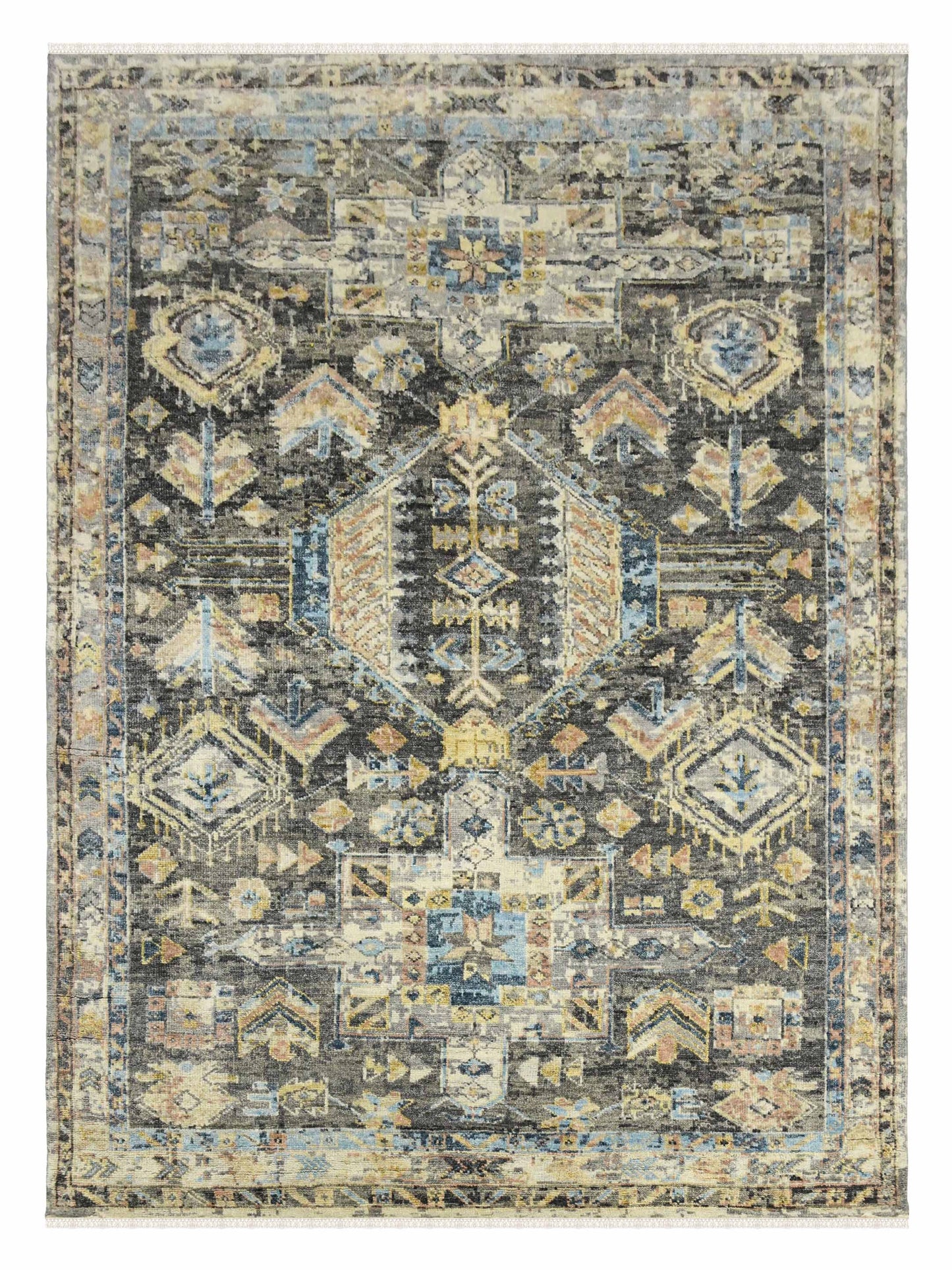 Limited Woodburn WOD-553 GRAY Traditional Knotted Rug