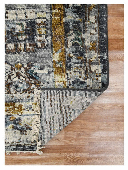 Limited Woodburn WOD-552 INDIGO Traditional Knotted Rug