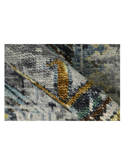 Limited Woodburn WOD-552 INDIGO Traditional Knotted Rug