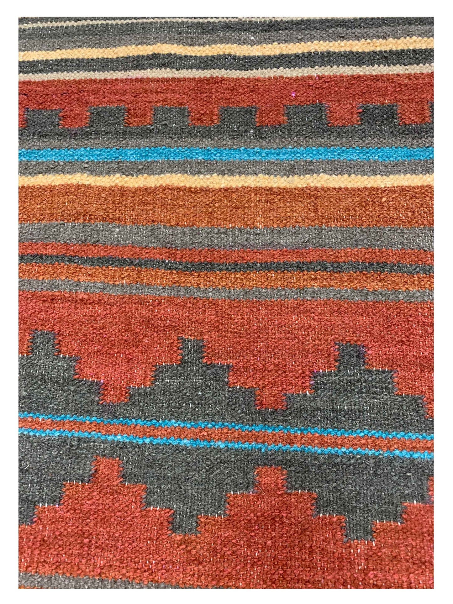 Artisan Kim Multi Kilim Woven Rug - Rugs - Artisan - Atlanta Designer Rugs