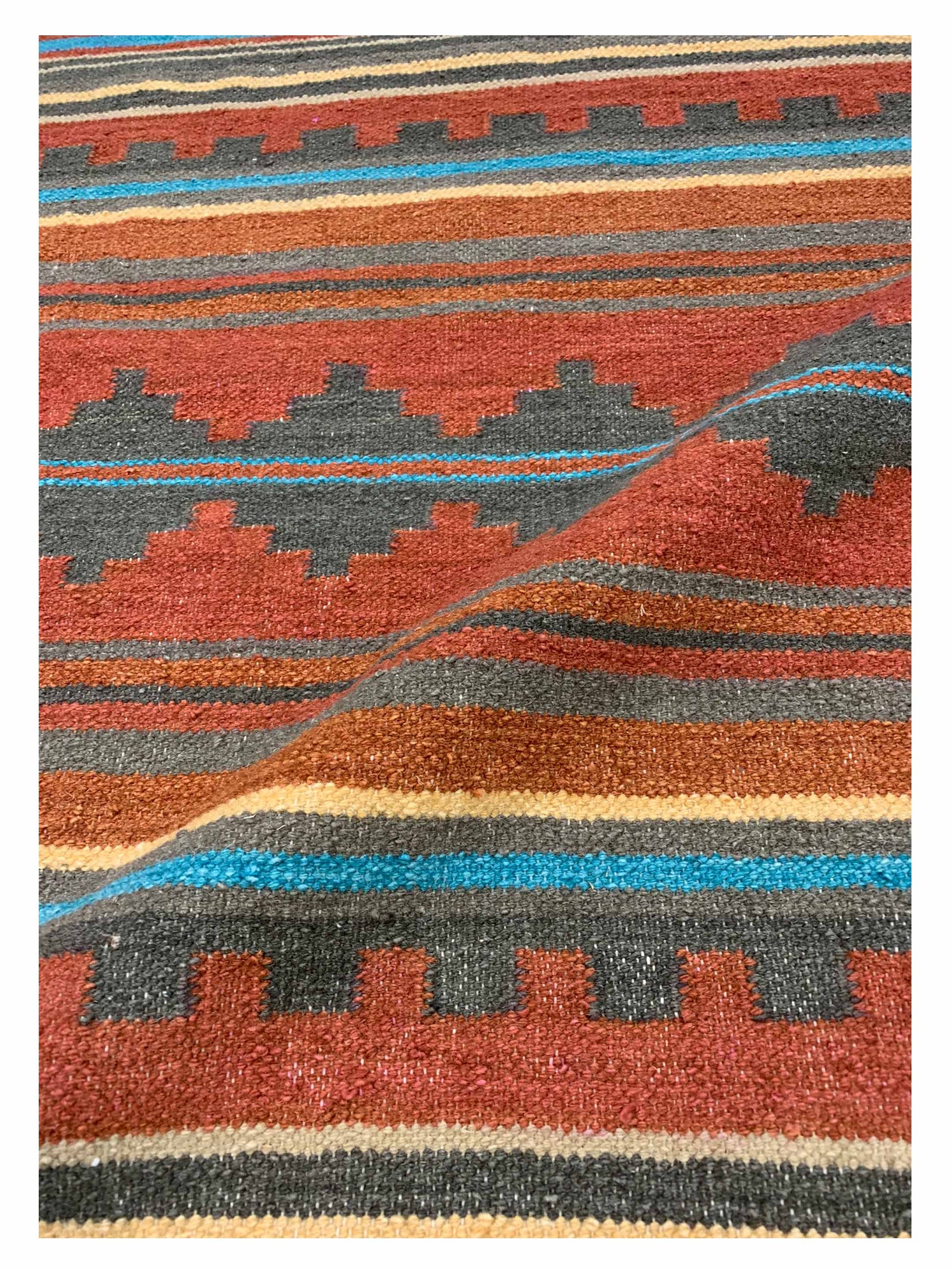 Artisan Kim Multi Kilim Woven Rug - Rugs - Artisan - Atlanta Designer Rugs