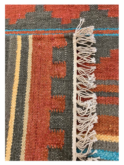 Artisan Kim Multi Kilim Woven Rug - Rugs - Artisan - Atlanta Designer Rugs