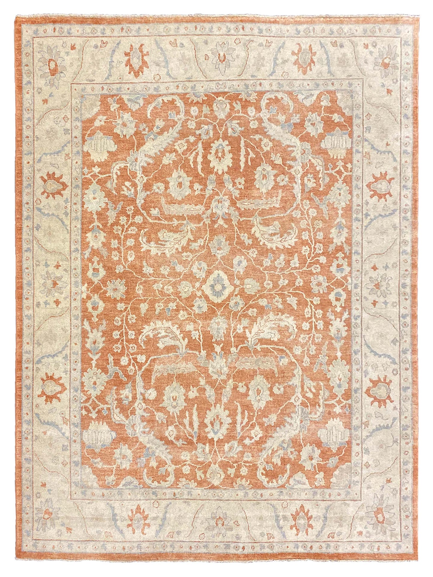 Artisan Julie WZE-480 Coral Traditional Knotted Rug