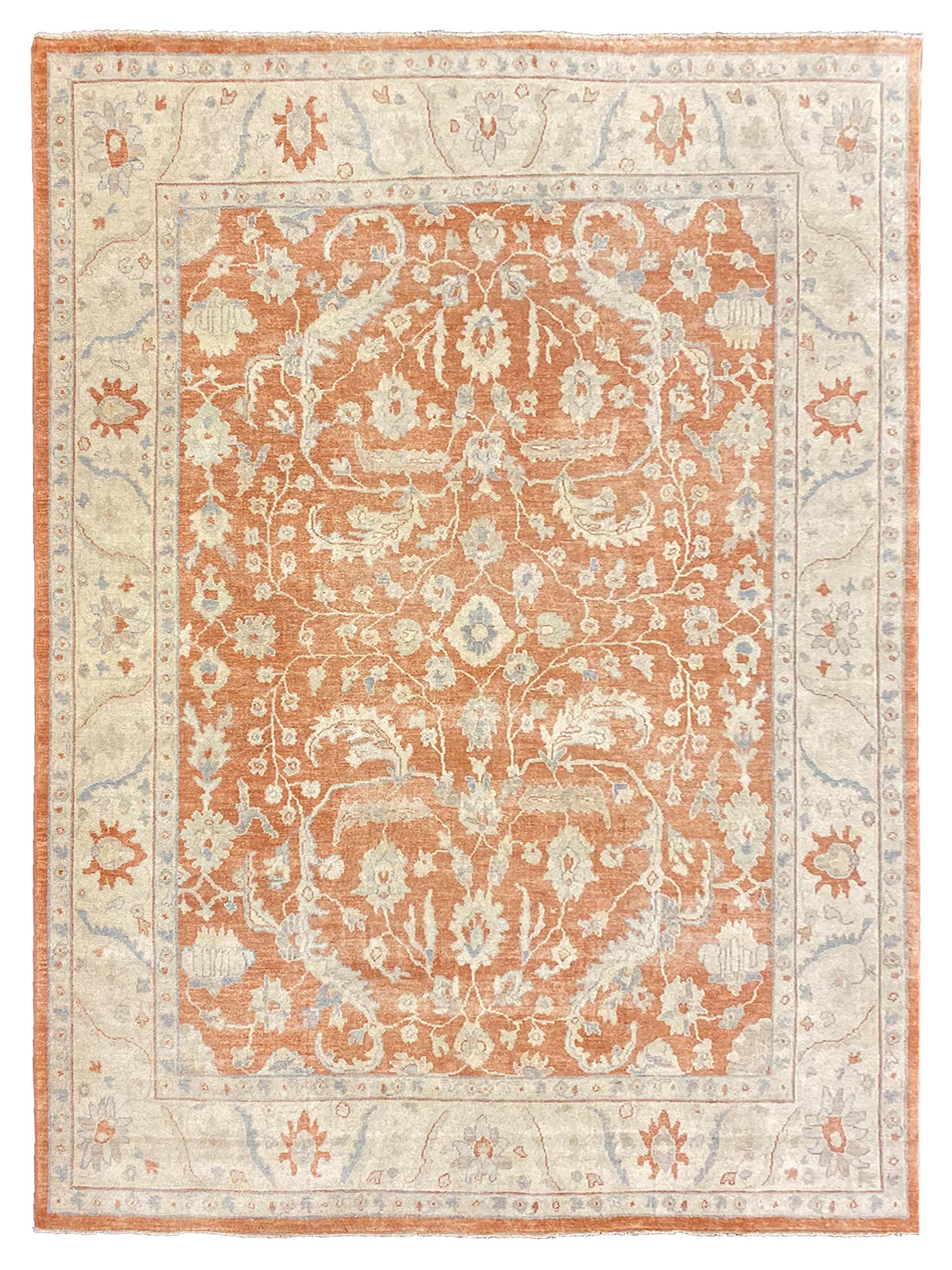 Artisan Julie WZE-480 Coral Traditional Knotted Rug