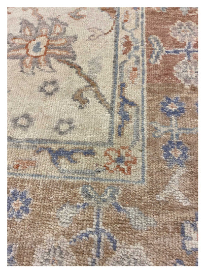 Artisan Julie Beige Coral Traditional Knotted Rug - Rugs - Artisan - Atlanta Designer Rugs