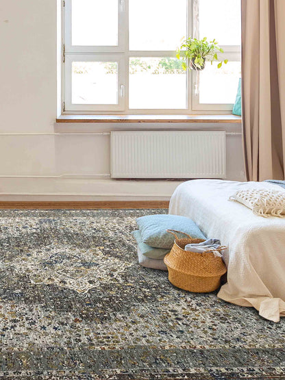 Artisan Stana Beige Grey Machinemade Rug - Rugs - Artisan - Atlanta Designer Rugs