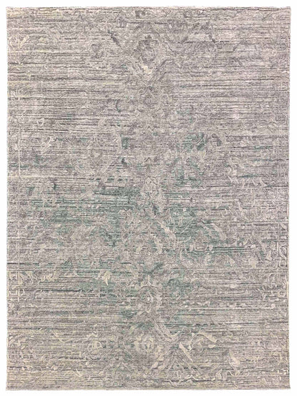 Artisan Zoe Aqua Transitional Loom Rug - Rugs - Artisan - Atlanta Designer Rugs