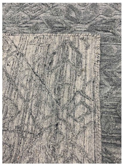 Artisan Zoe Grey Blue Transitional Loom Rug - Rugs - Artisan - Atlanta Designer Rugs