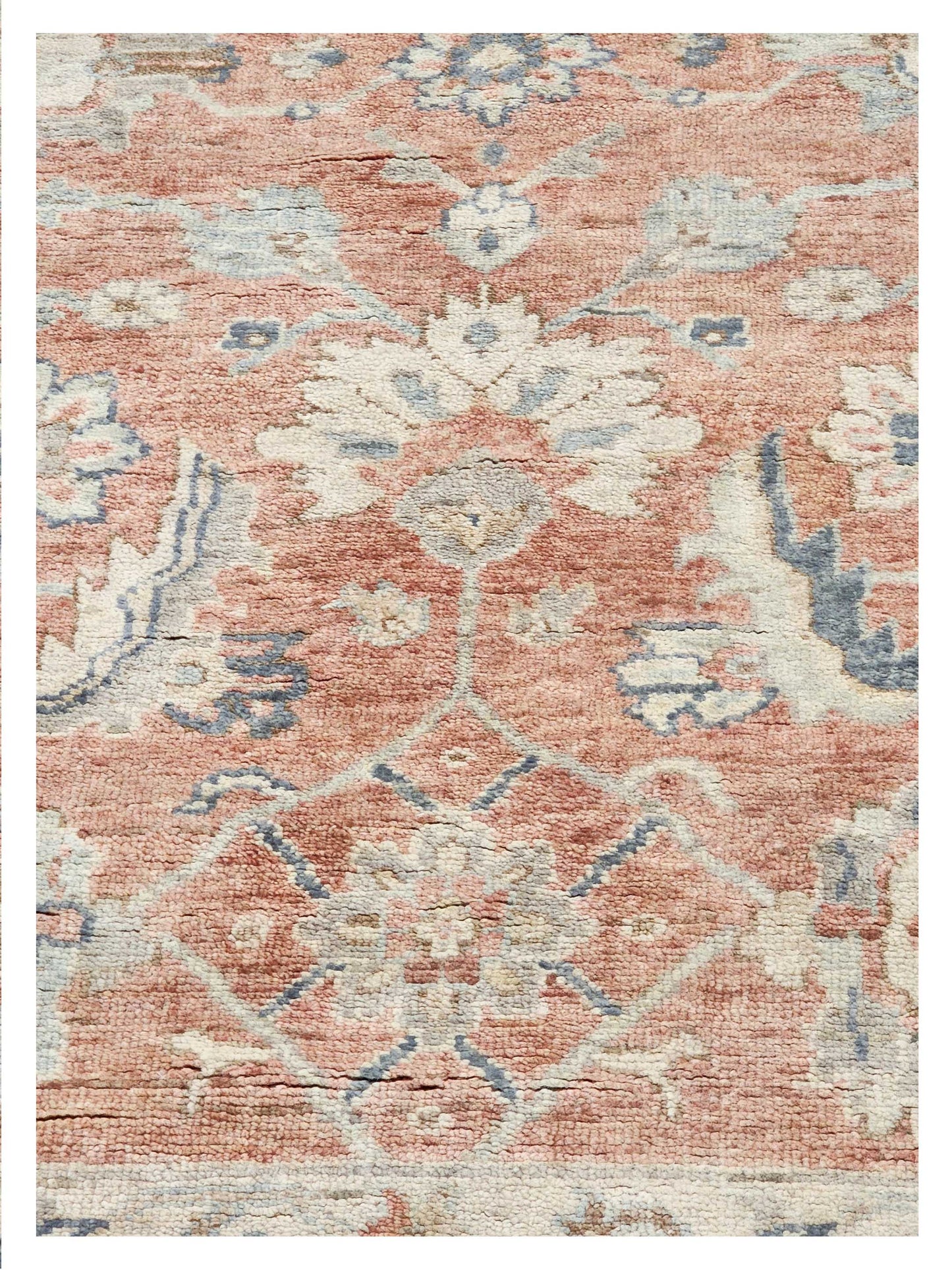 Artisan Julie Rust Beige Traditional Knotted Rug - Rugs - Artisan - Atlanta Designer Rugs