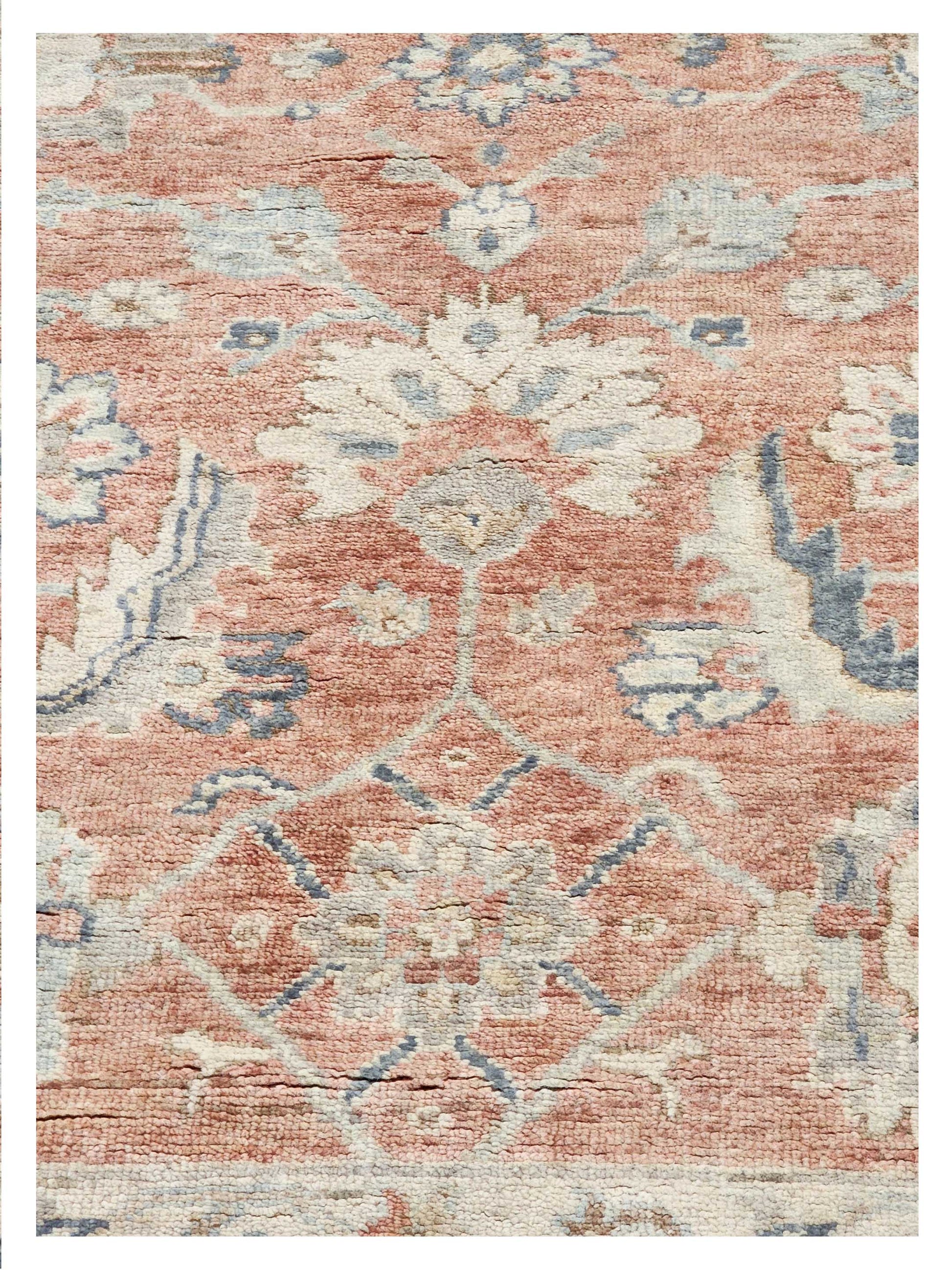 Artisan Julie Rust Beige Traditional Knotted Rug - Rugs - Artisan - Atlanta Designer Rugs