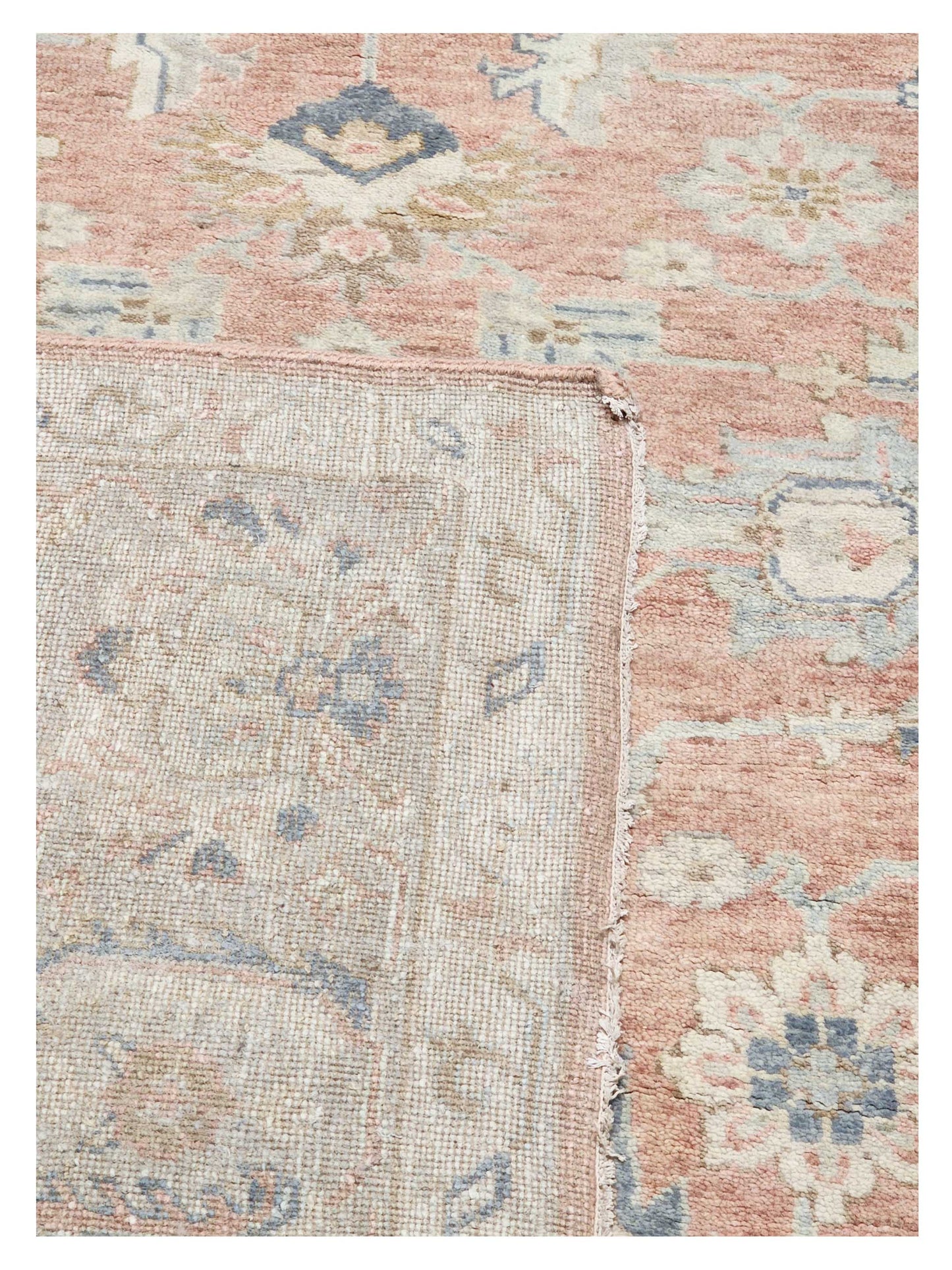 Artisan Julie Rust Beige Traditional Knotted Rug - Rugs - Artisan - Atlanta Designer Rugs