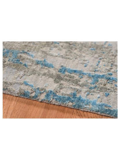 Limited Zelma WI-411 WATER SPRAY Transitional Knotted Rugs