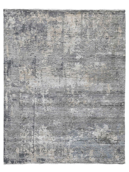 Limited Zelma WI - 441 SILVER Transitional Knotted Rug - Rugs - Limited - Atlanta Designer Rugs