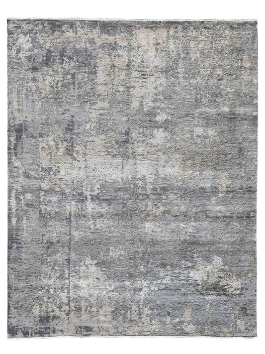 Limited Zelma WI - 441 SILVER Transitional Knotted Rug - Rugs - Limited - Atlanta Designer Rugs