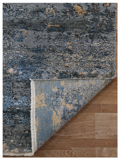 Limited Zelma WI - 455 DARK GRAY Transitional Knotted Rug - Rugs - Limited - Atlanta Designer Rugs