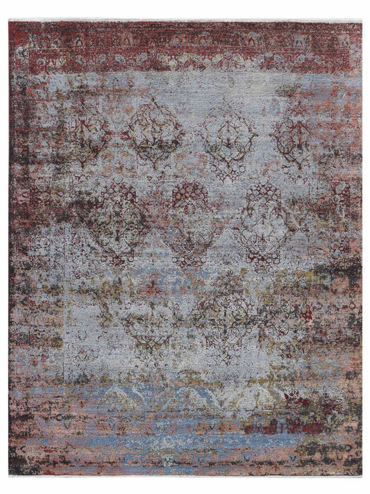 Limited Zelma WI - 468 SILVER SAND Transitional Knotted Rug - Rugs - Limited - Atlanta Designer Rugs
