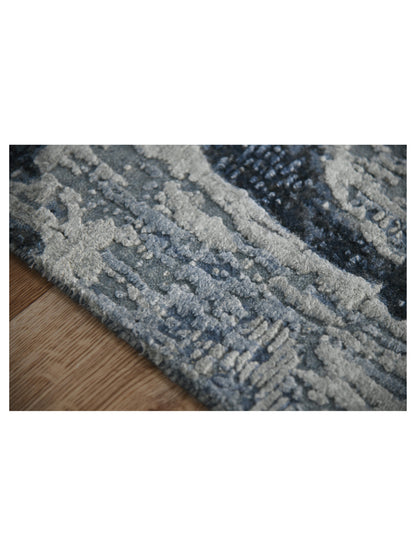 Limited Zelma WI-482 BLUE SAPPHIRE Transitional Knotted Rugs