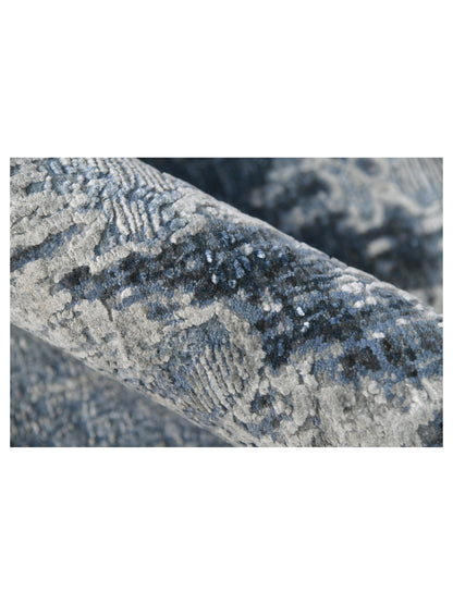 Limited Zelma WI-482 BLUE SAPPHIRE Transitional Knotted Rugs