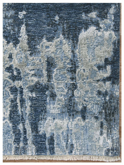 Limited Zelma WI-482 BLUE SAPPHIRE Transitional Knotted Rugs